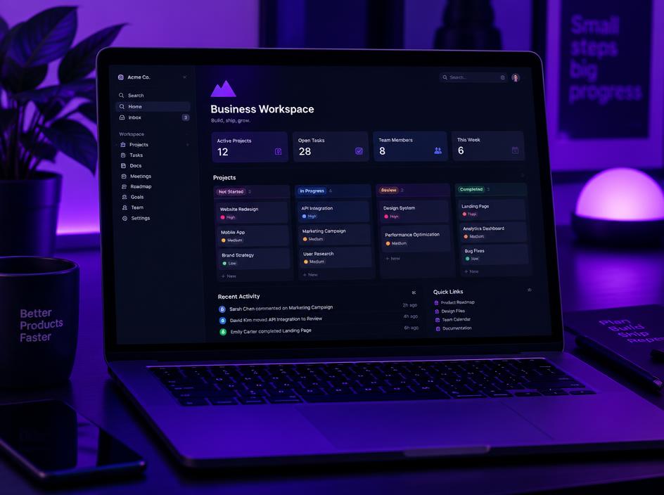 Business OS — Notion Template