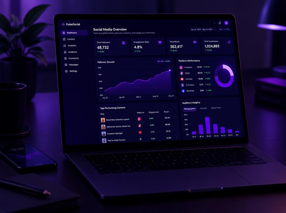 Social Media Management — Monthly
